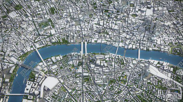 images/goods_img/20210312/Greater London - city and surroundings 3D model/2.jpg